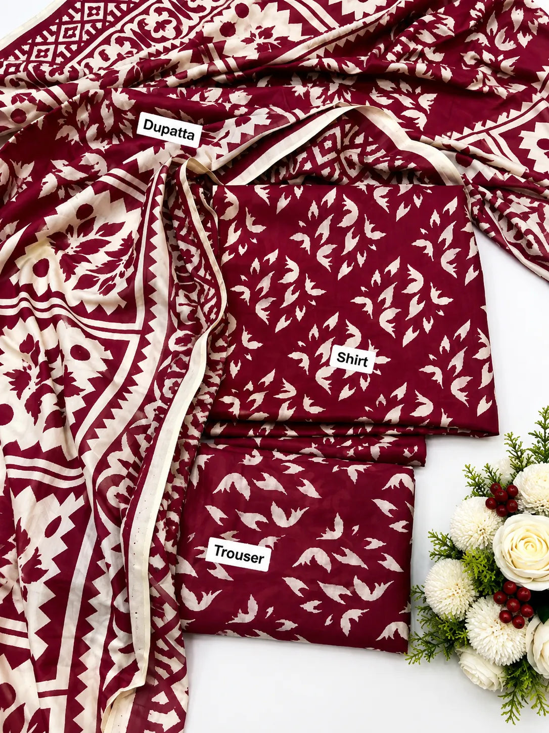Sapphire 3-Piece Printed Lawn Suit – Premium Collection