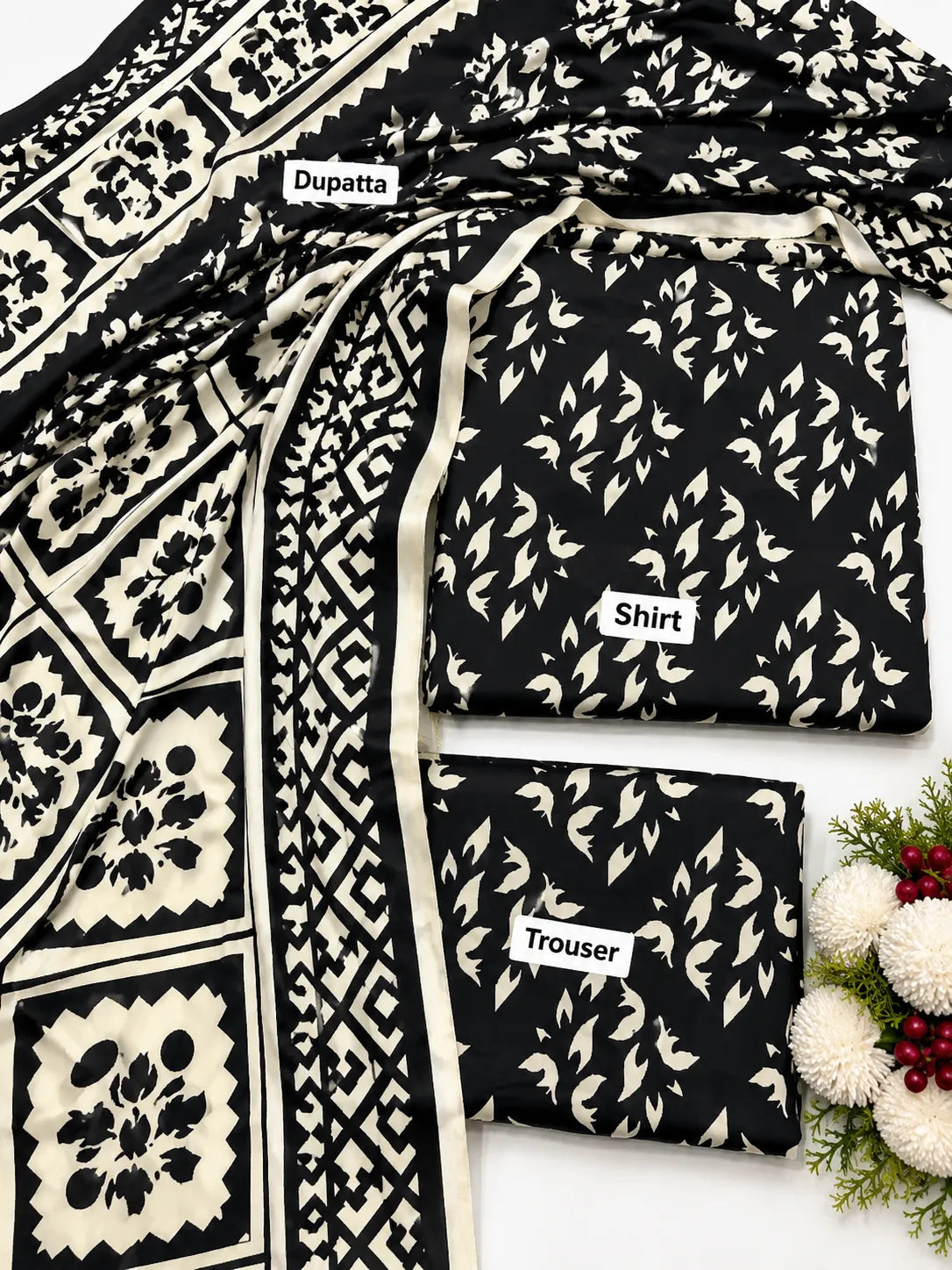 Sapphire 3-Piece Printed Lawn Suit – Premium Collection